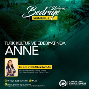 Türk Kültür ve Edebiyatında Anne Söyleşisi 