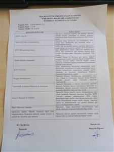 2024-2025 Güz Dönemi Yüksek Lisans Danışmanlık Toplantıları